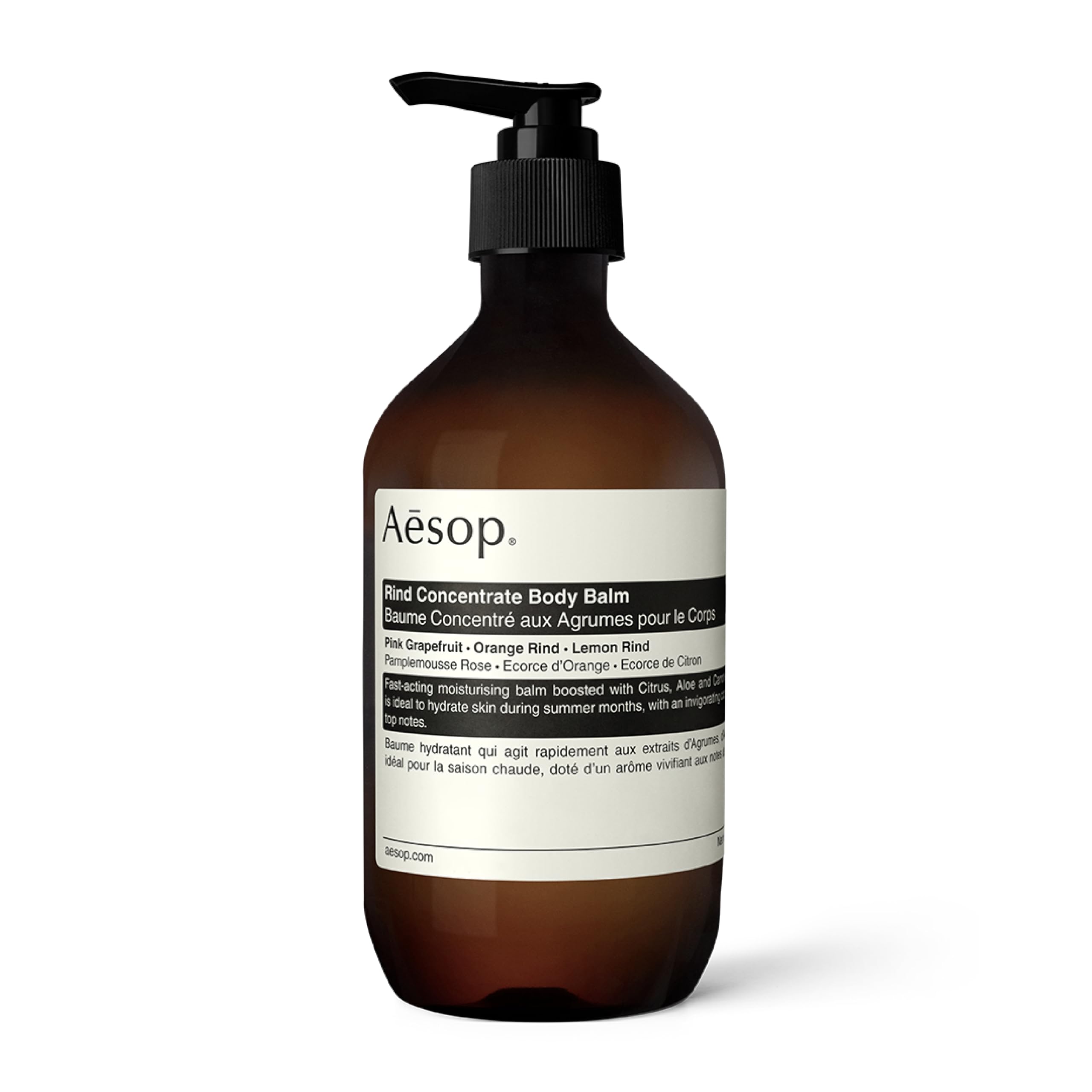 Aesop Rind Concentrate Corps avec pamplemousse rose, hydratation légère et arôme frais