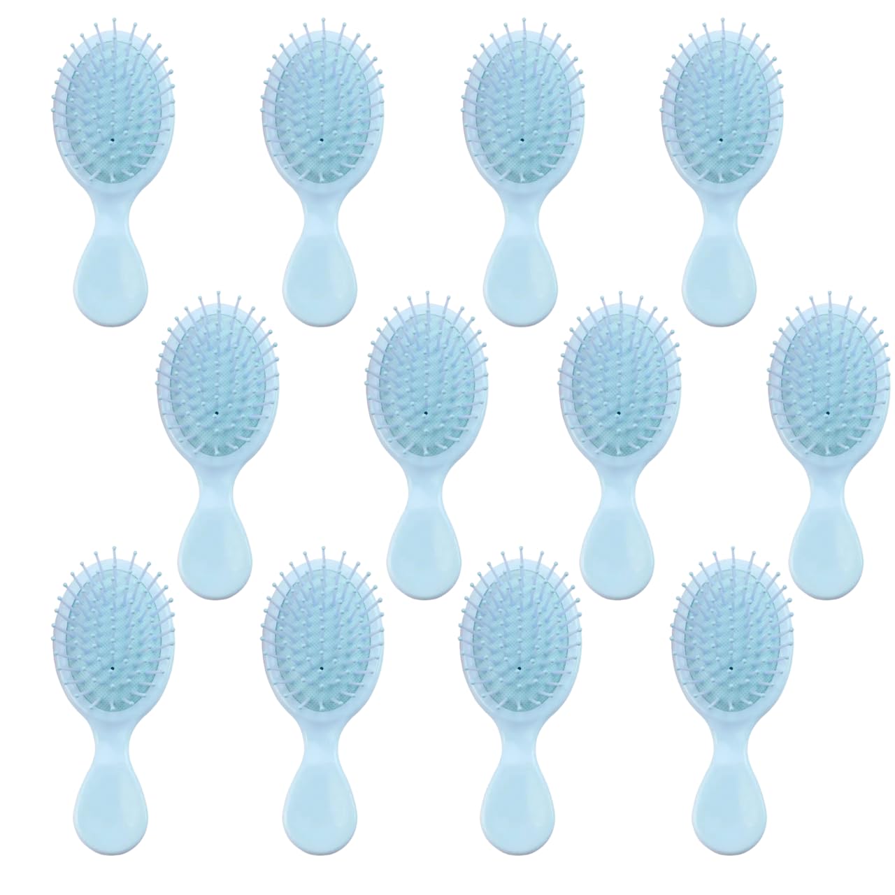 Brosse humide mini AESPAKO en voyage pour démêler en douceur.