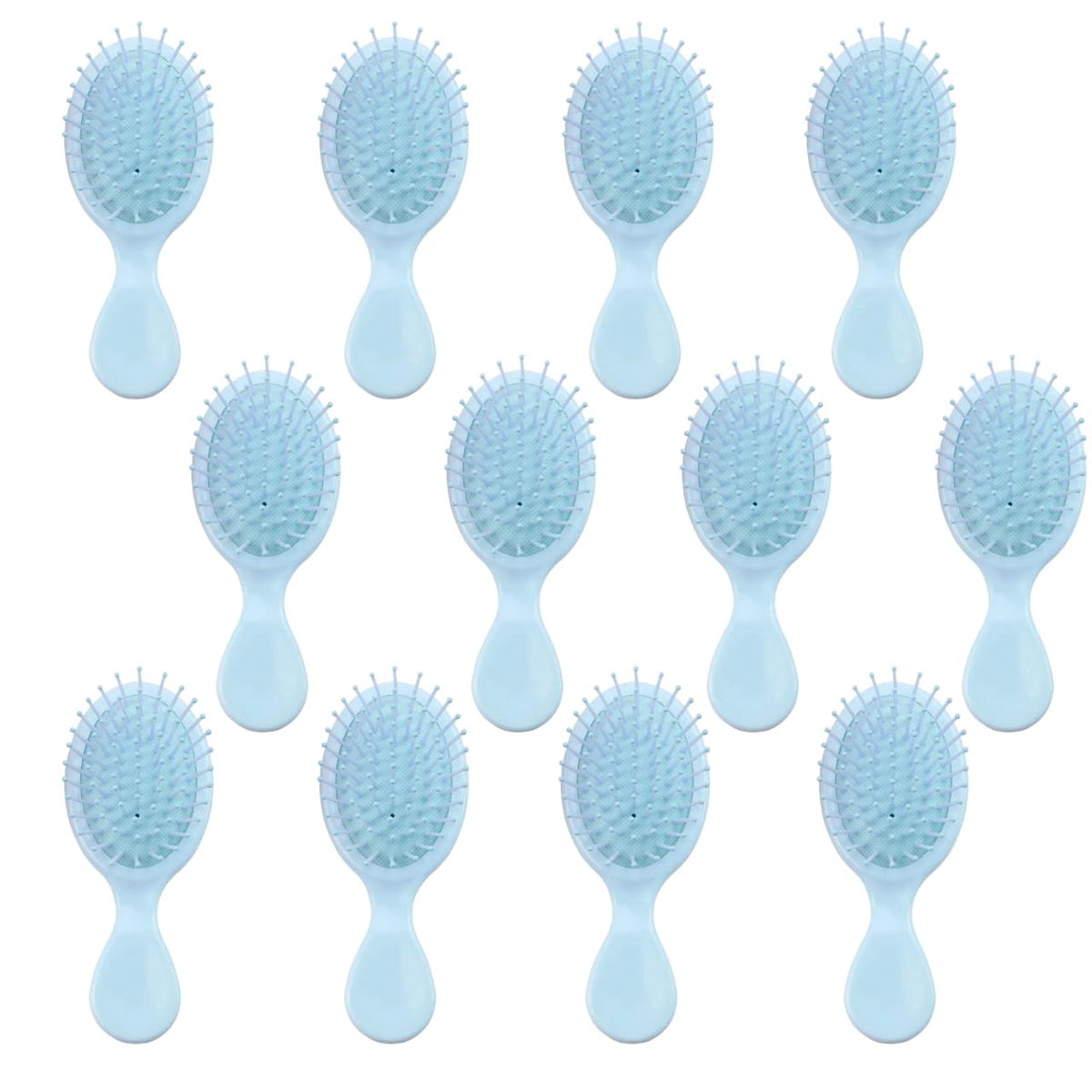 Brosse humide mini AESPAKO en voyage pour démêler en douceur.