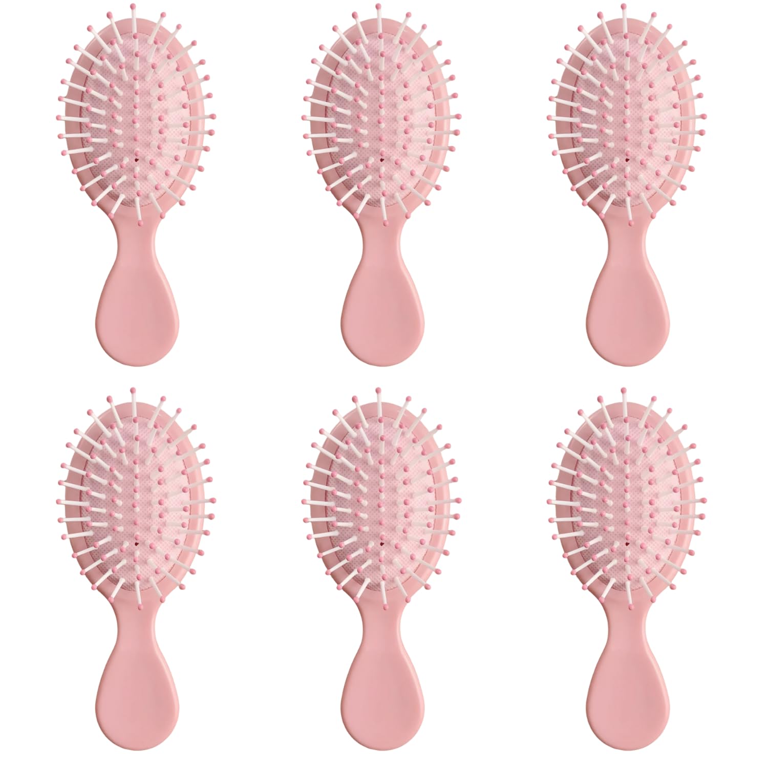 Brosse mini AESPAKO pour cheveux humides, idéale en voyage et déplacements.