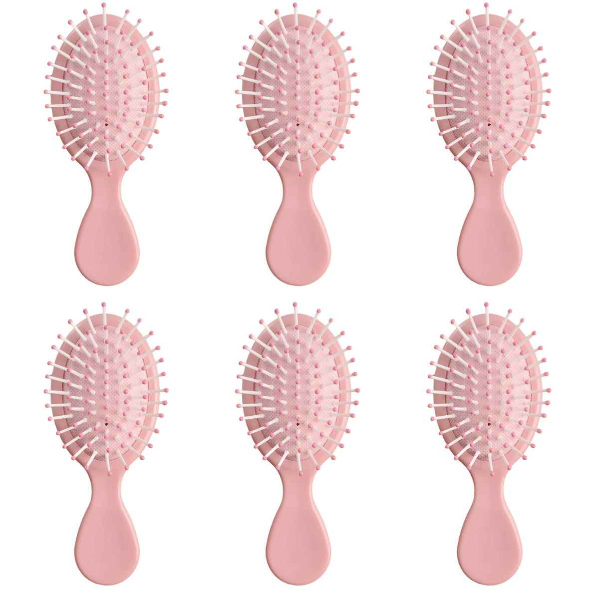 Brosse mini AESPAKO pour cheveux humides, idéale en voyage et déplacements.