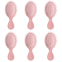 Brosse mini AESPAKO pour cheveux humides, idéale en voyage et déplacements.