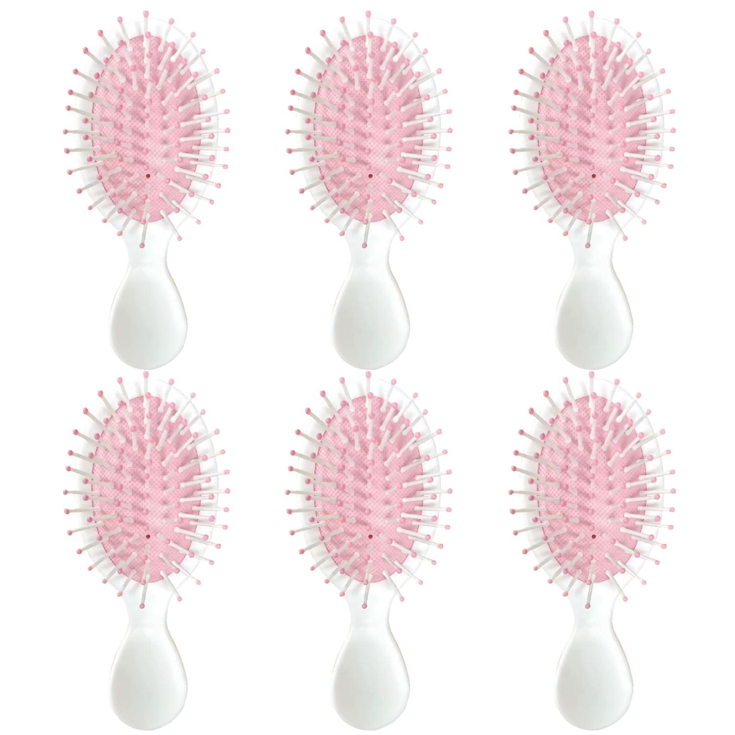 Brosse AESPAKO mini pour cheveux mouillés, pratique en voyage et démêlage en douceur.