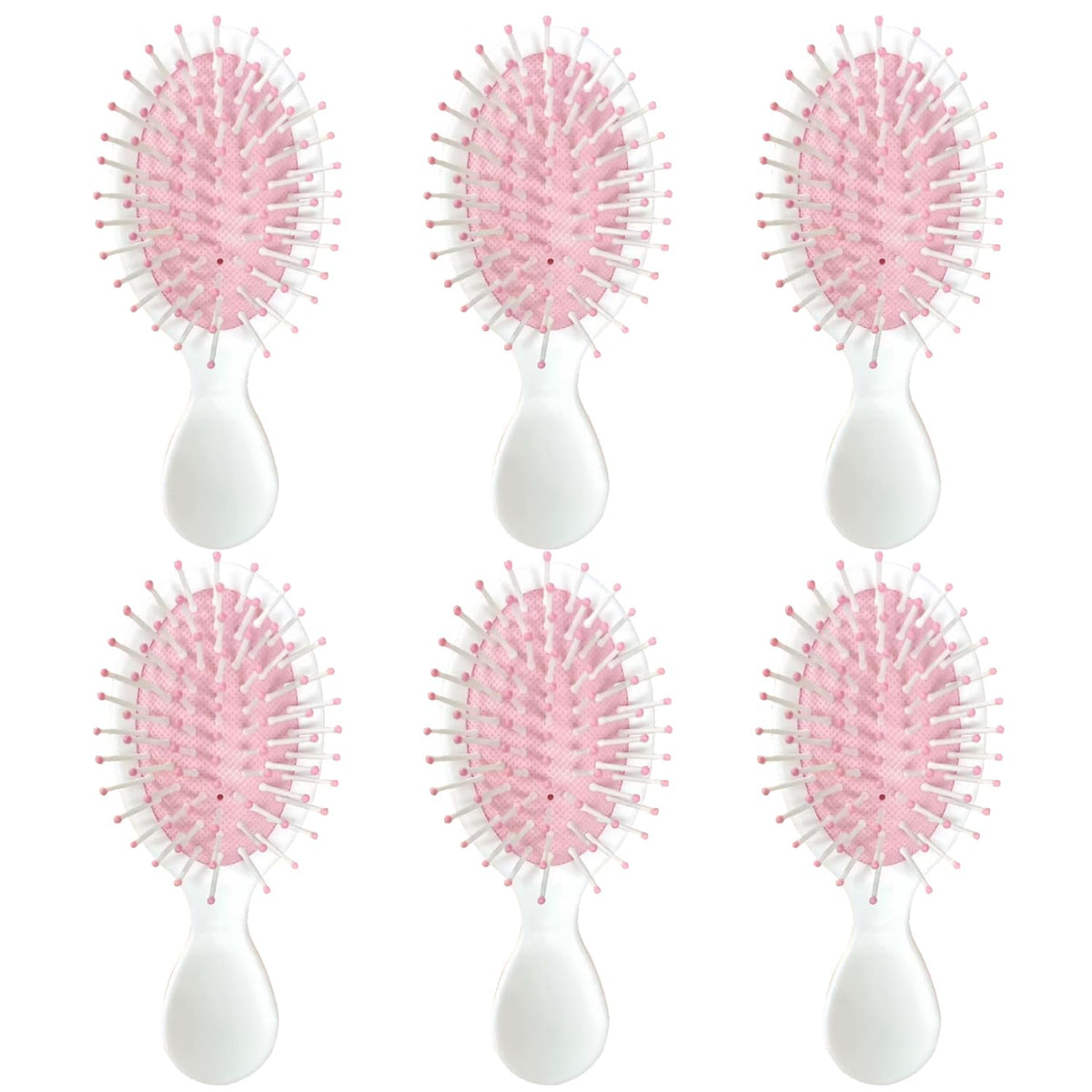 Brosse AESPAKO mini pour cheveux mouillés, pratique en voyage et démêlage en douceur.