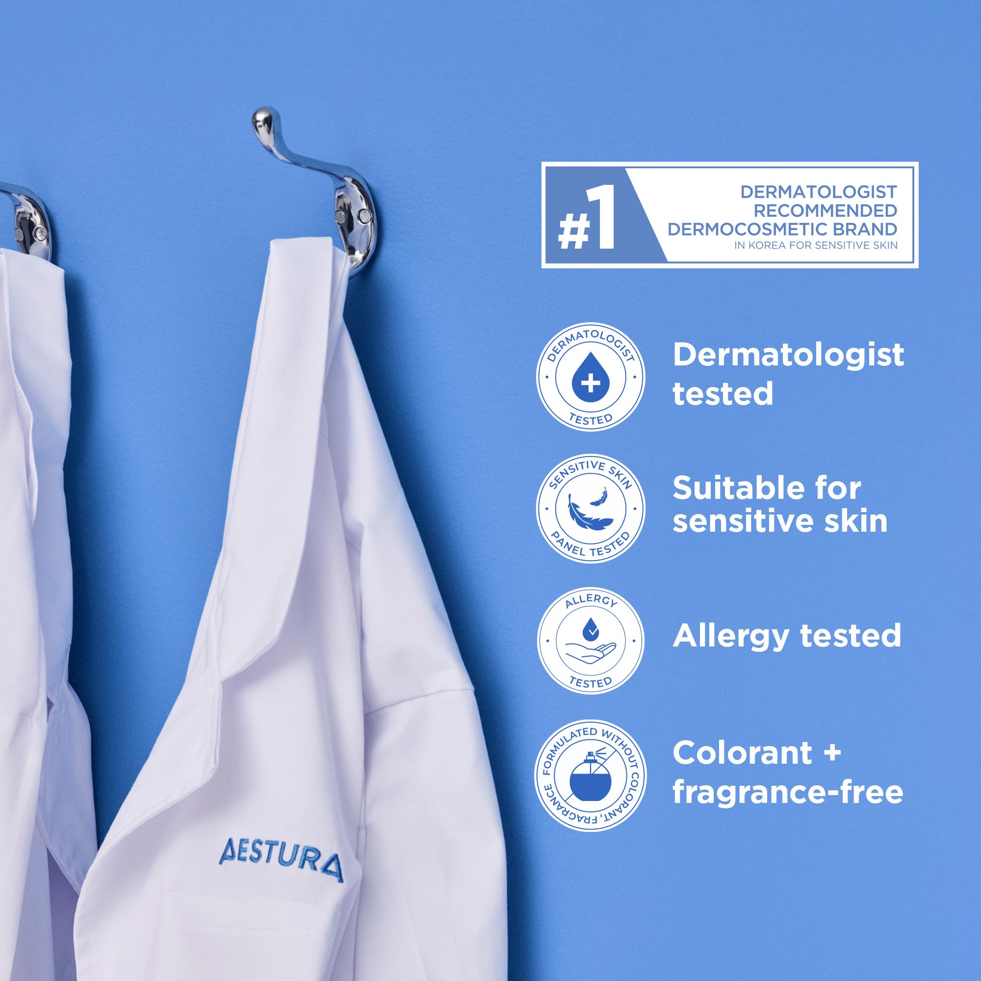 AESTURA ATOBARRIER365 Hydro Essence montre acides aminés hydratants pour la peau.