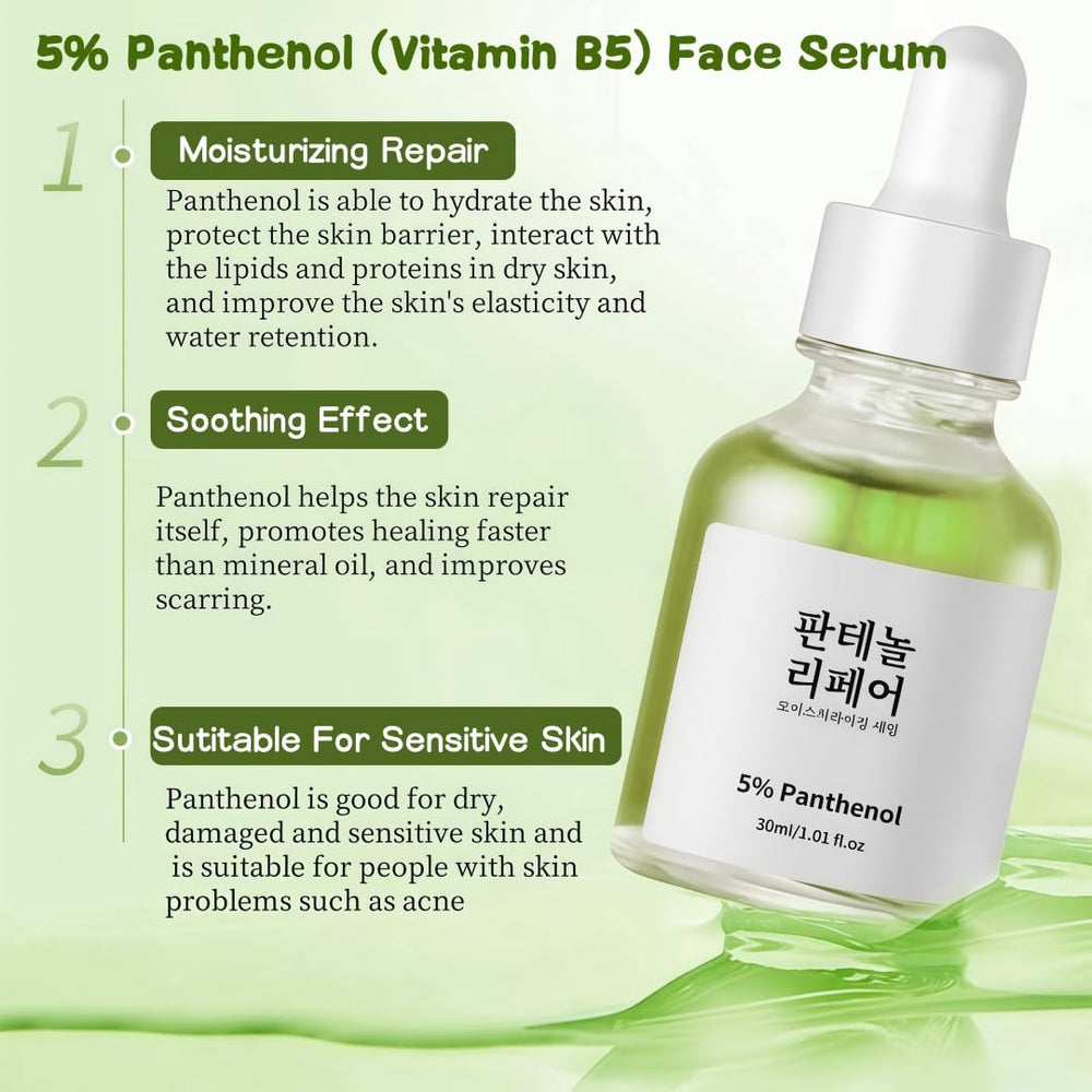 AFCRYIYE Panthenol Emballage Compact, format pratique pour les voyages.