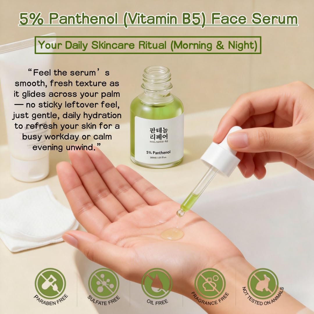 AFCRYIYE Panthenol Texture Légère, absorption rapide sans gras.