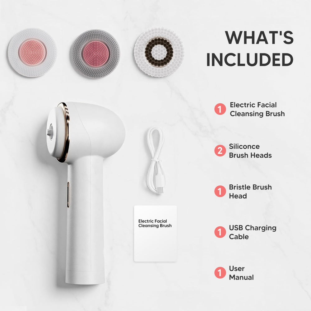AFEIOFT brosse visage en silicone douce pour peau sensible et rosacée.