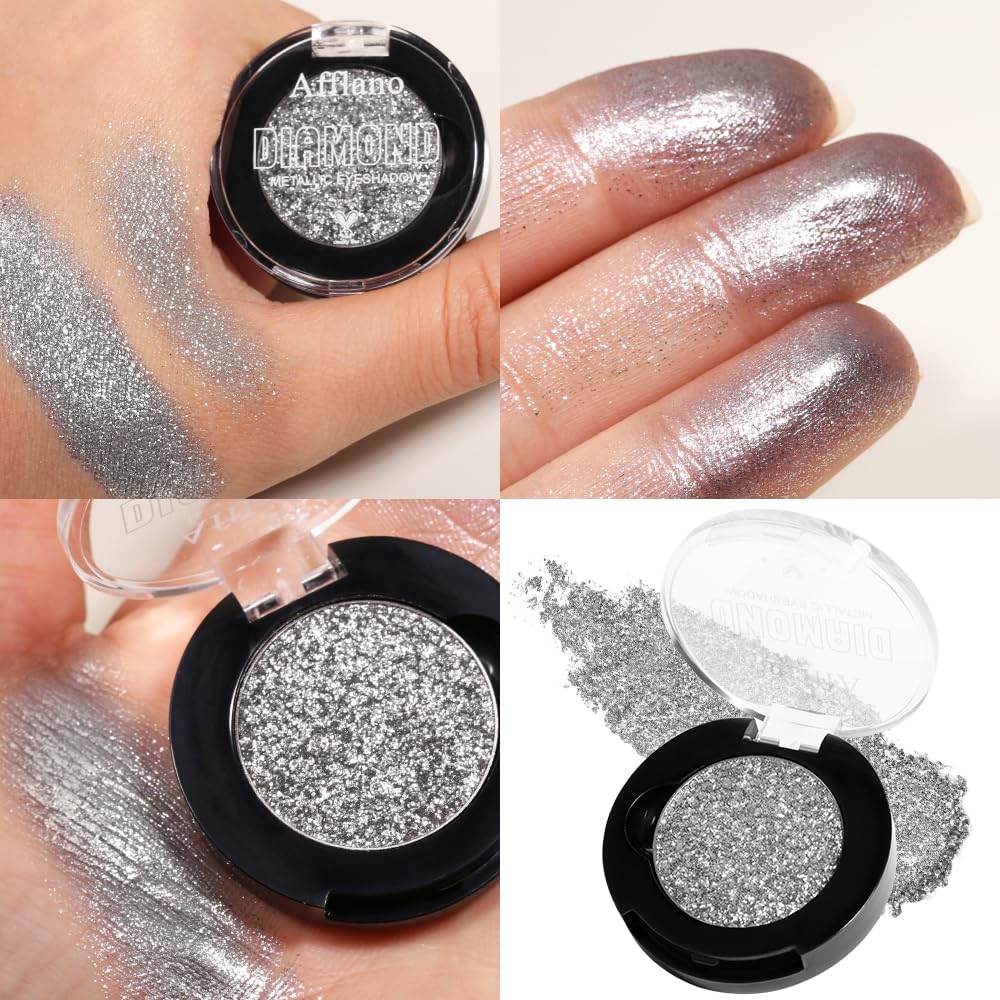 Afflano Applicateur Doux, pinceau précis pour déposer les paillettes.