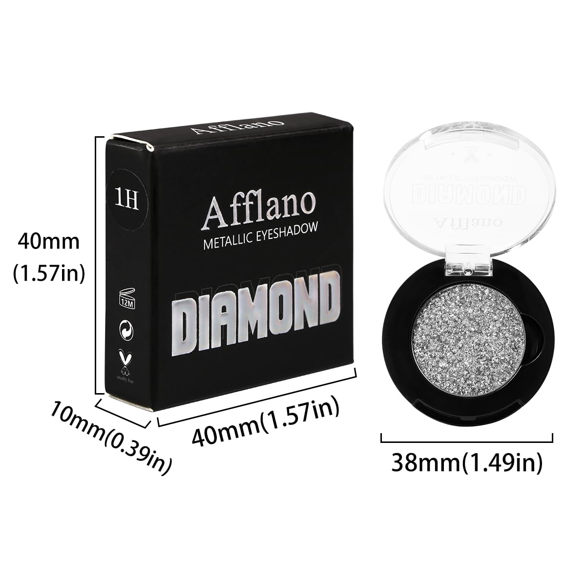 Afflano Format Voyage, petit boîtier compact pour retouches rapides.