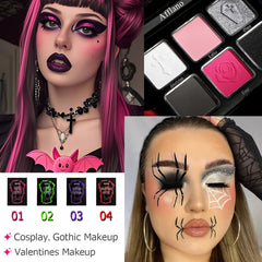 Afflano rose mat léger et modulable pour maquillage quotidien.