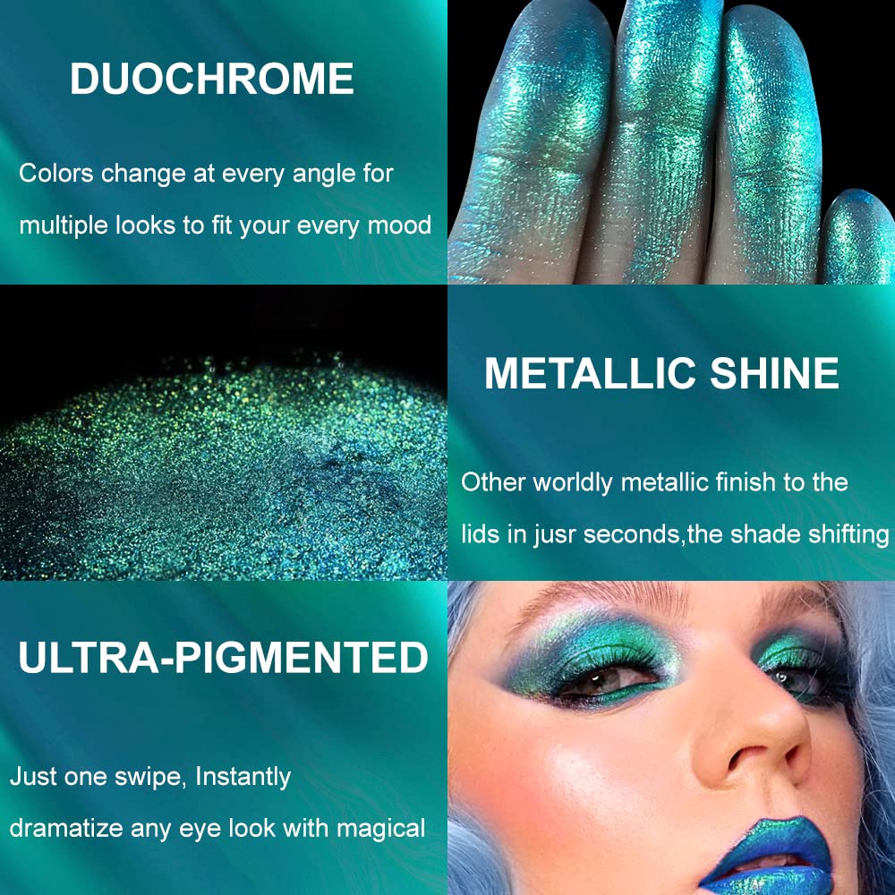 Afflano ombre à paupières pigmentation riche pour des couleurs intenses