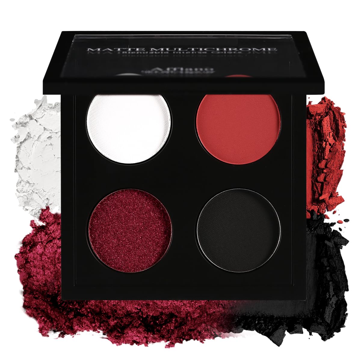 Afflano palette yeux gothique: teintes polyvalentes pour des looks dramatiques.