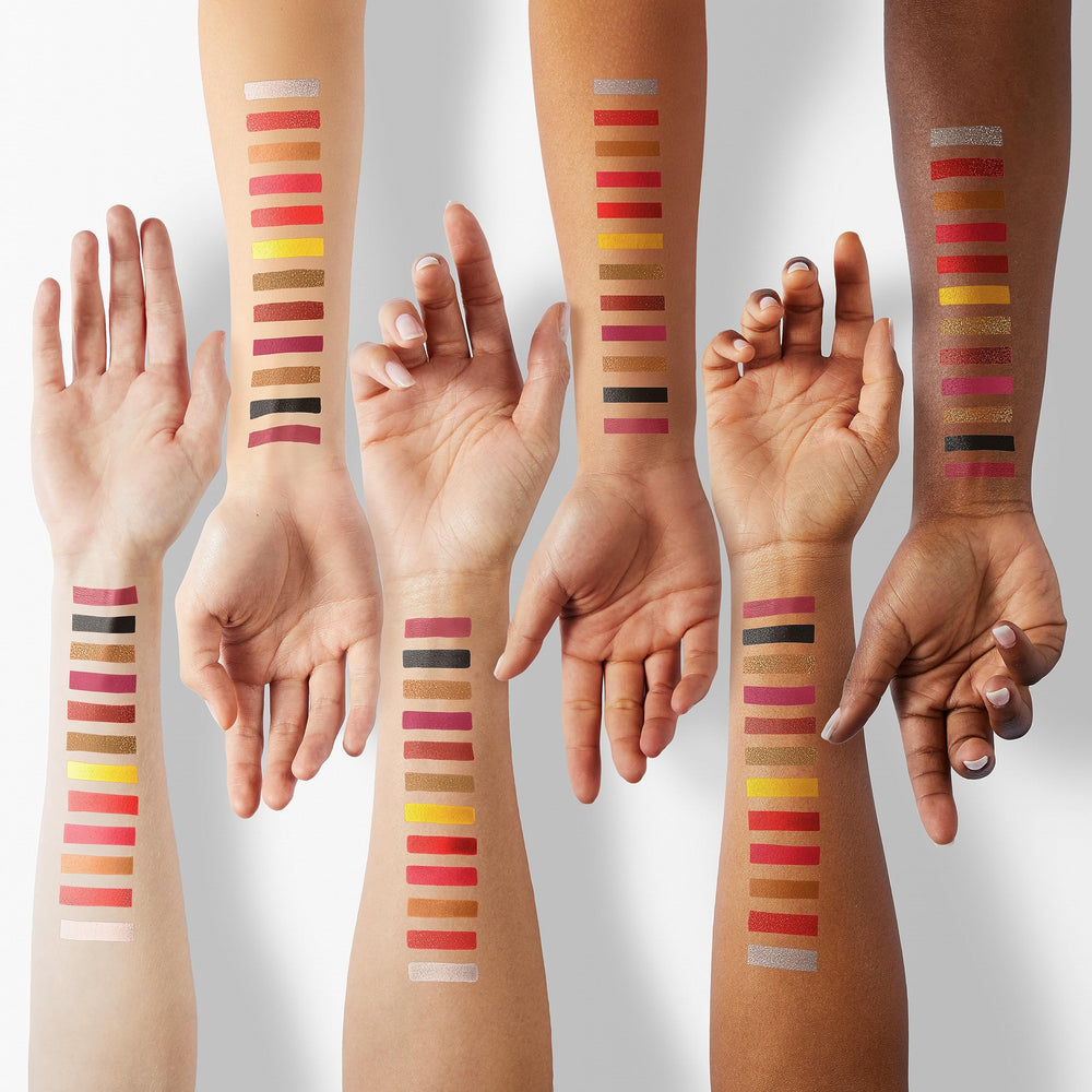 Afflano Palette Yeux Rouge Irisé: reflets lumineux pour un éclat discret.