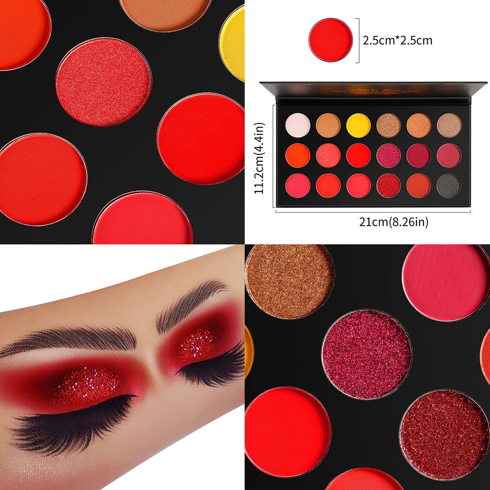 Afflano Palette Yeux Tenue Longue: couleurs qui tiennent toute la journée.