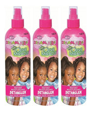 Démêlant Olive Miracle Dream Kids d'African Pride, bouteille prête à démêler les cheveux.