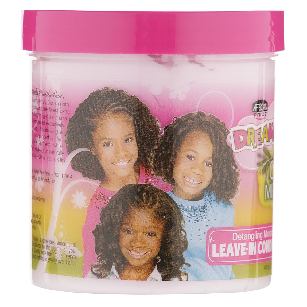 Dream Kids Olive Miracle: hydratant sans rinçage pour cheveux bouclés.