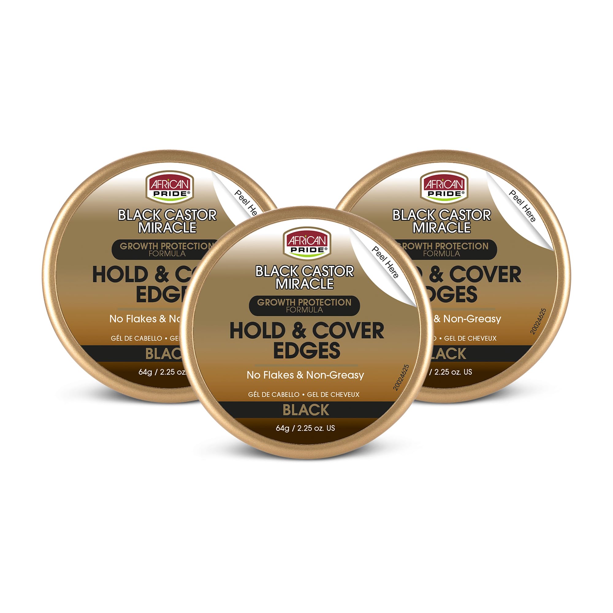 Gel bords African Pride Miracle : maintien fort et application fluide.