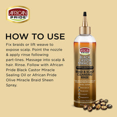 Huile de coco d'African Pride pour nourrir et hydrater les cheveux.