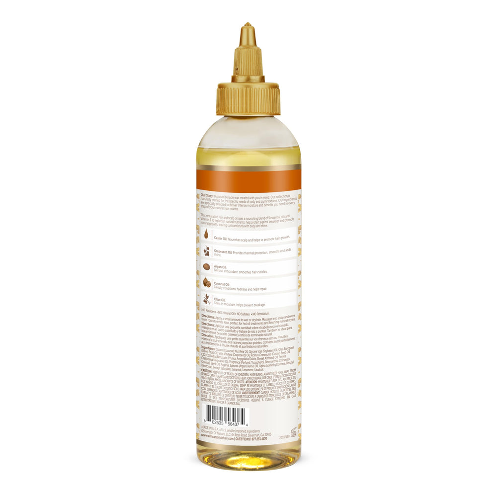 Coiffage quotidien avec African Pride Miracle pour maintenir l hydratation et la douceur.