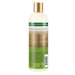African Pride Olive Miracle Soin sans rinçage, huile d’olive – scelle l’hydratation.