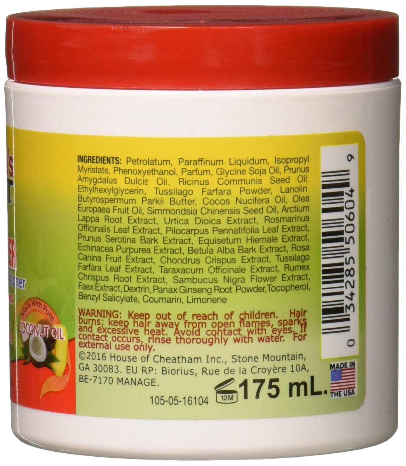 Application sur cheveux lors des styles protectifs avec Africa's Best Gro Herbal.