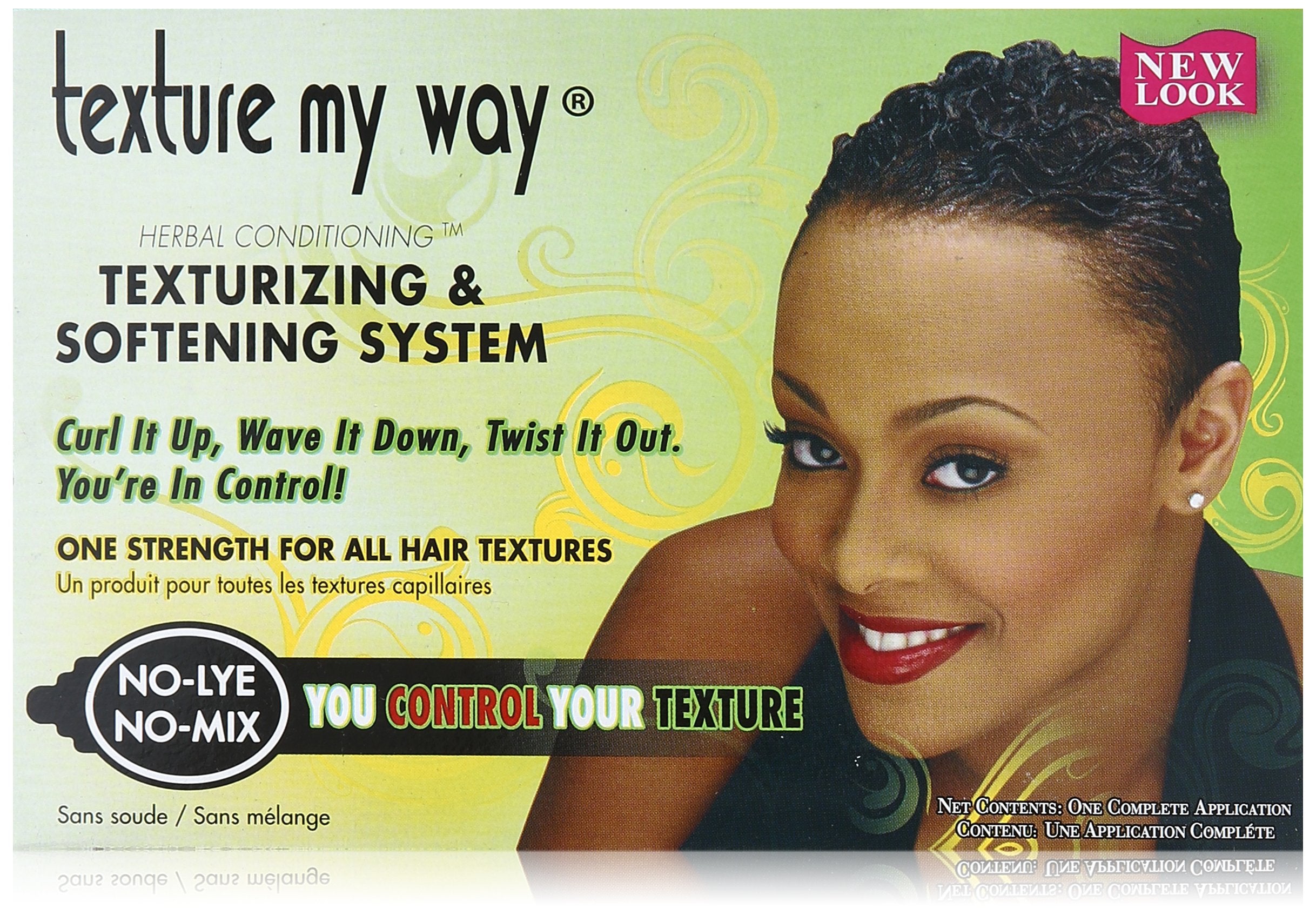Africa's Best Organics À Ma Façon Sans Lye – Bouteille prête pour toutes textures capillaires.