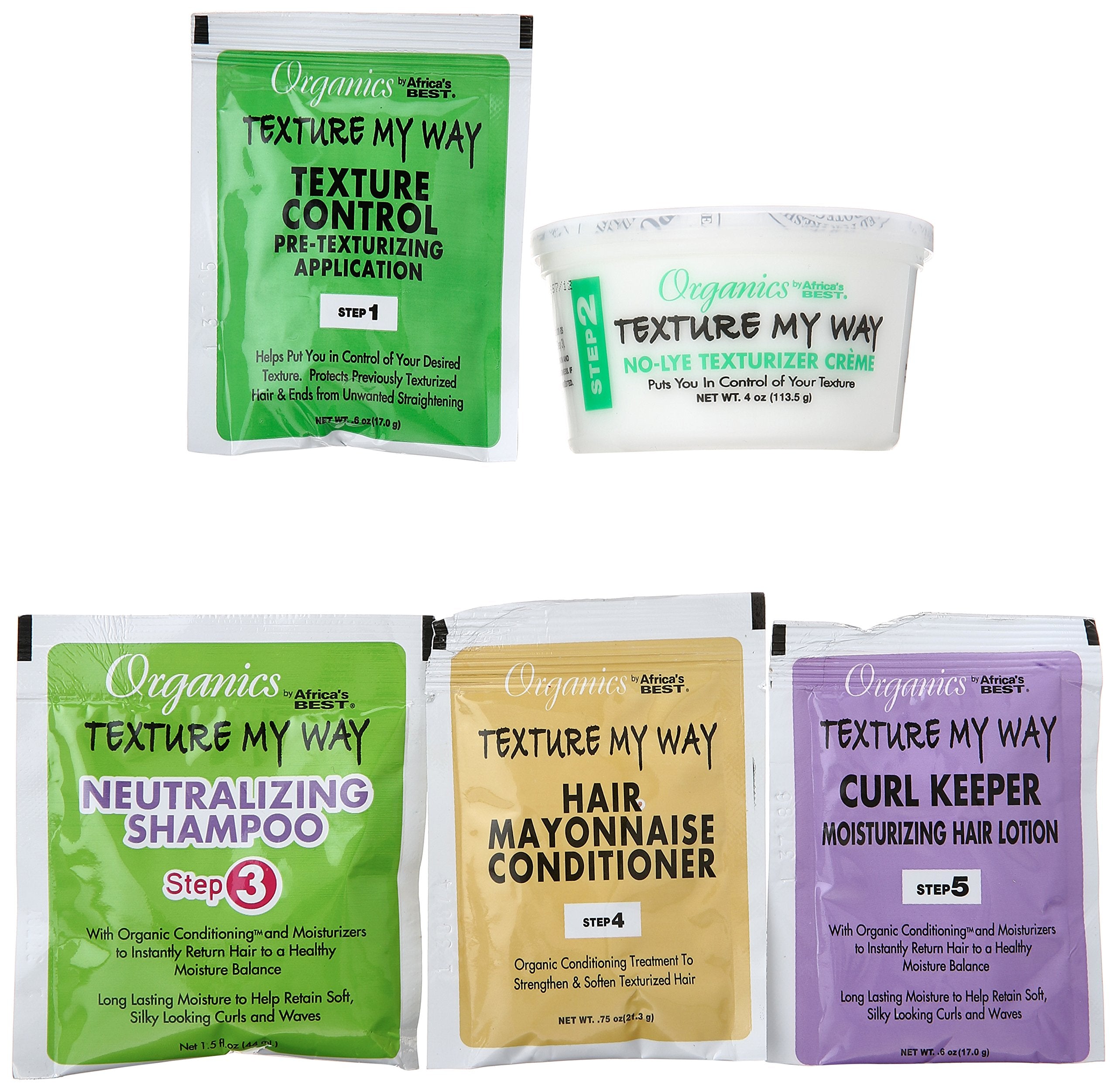 Africa's Best Organics À Ma Façon Sans Lye – Emballage compact et facile à ranger.