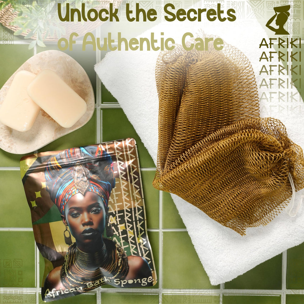 Éponge AFRIKI polyvalente idéale comme cadeau de soin pour tous.