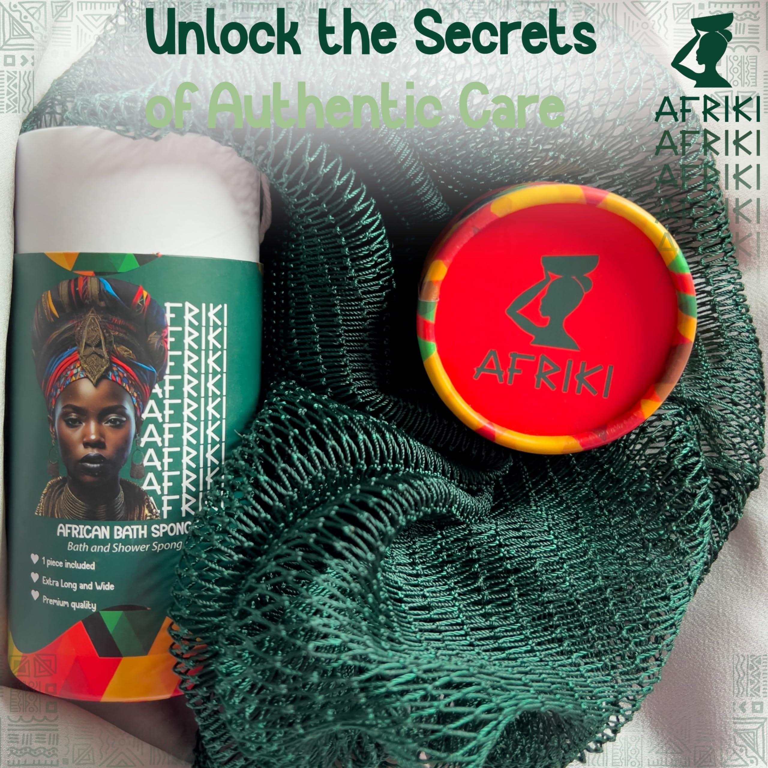Éponge AFRIKI durable et fiable pour un usage prolongé