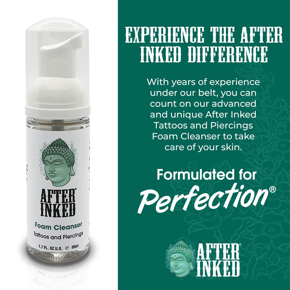 After Inked étiquette vegan sans sulfate et sans parfum, non testé sur les animaux.