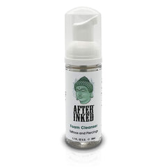 After Inked flacon-mousse-nettoyant tatouage pour une hygiène douce et efficace.
