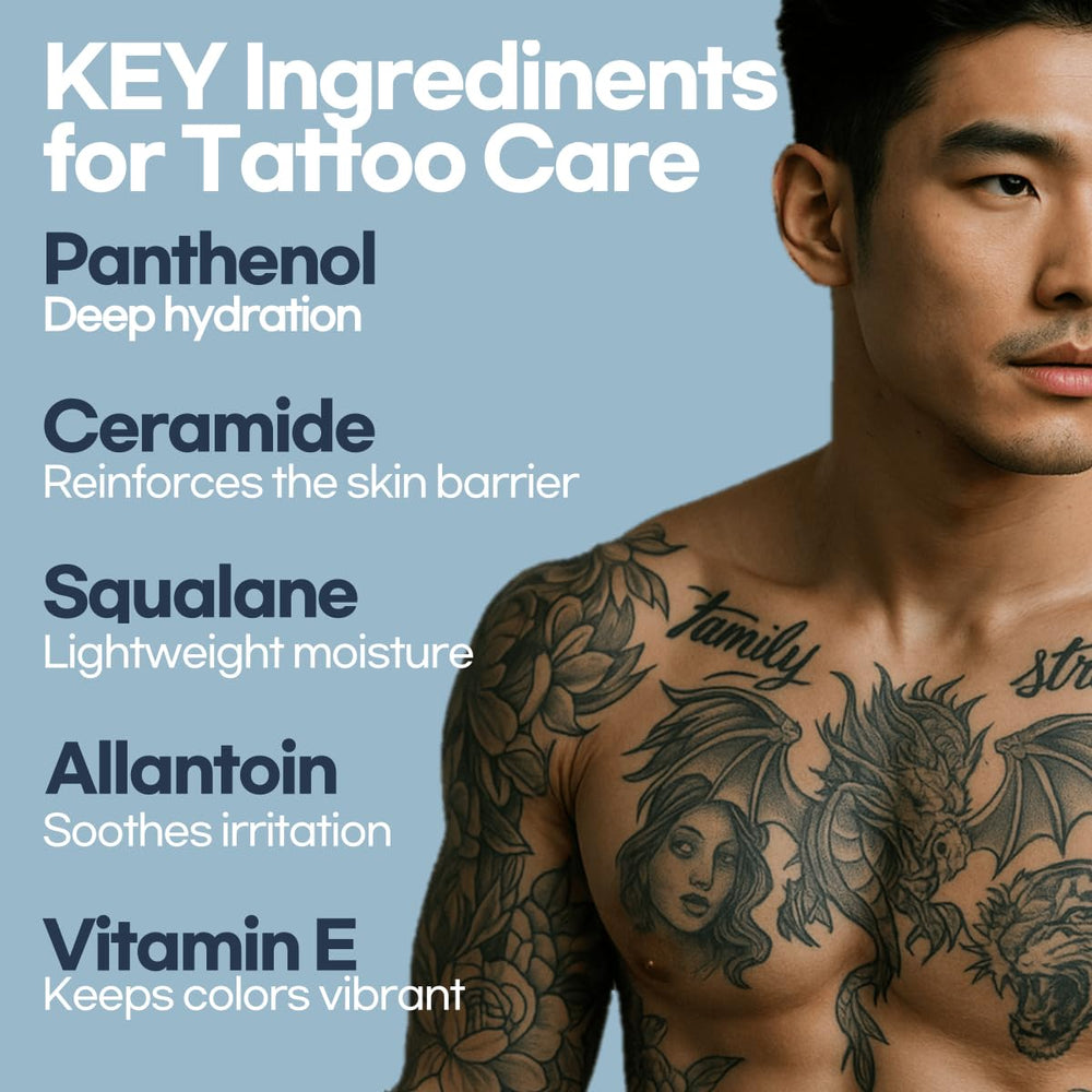 Afterology contribue à préserver l éclat des tatouages.