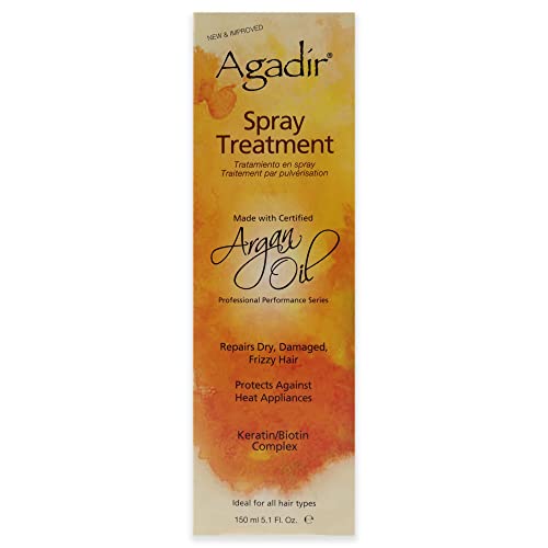 AGADIR Spray d’Huile d’Argan après-shampooing, cheveux plus lisses et nourris.