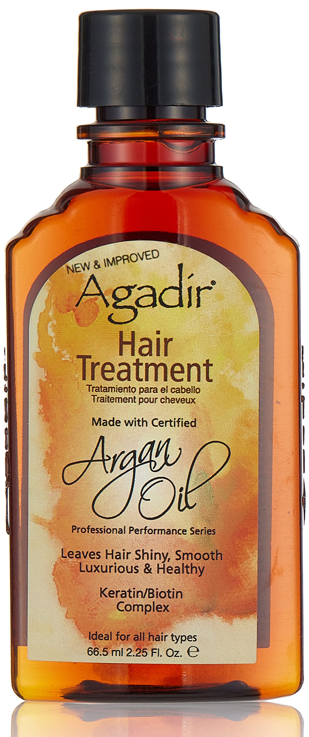 Agadir Huile d’Argan Traitement Cheveux Bouteille, brillance et hydratation