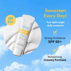 AGE 20's Protection UV Hydro: thé vert et vitamines C et E pour apaiser et protéger.