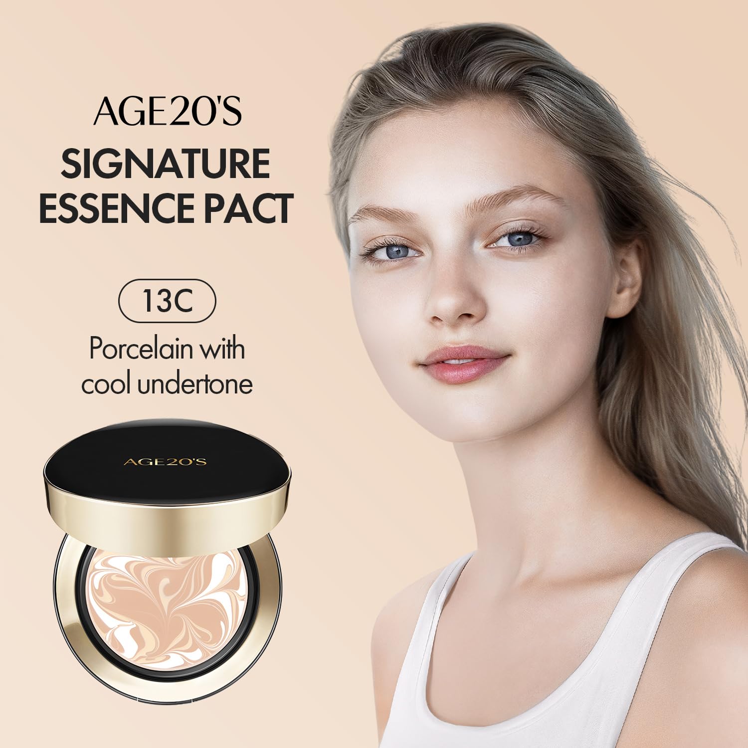 AGE 20's – format compact facile à glisser pour des retouches rapides.