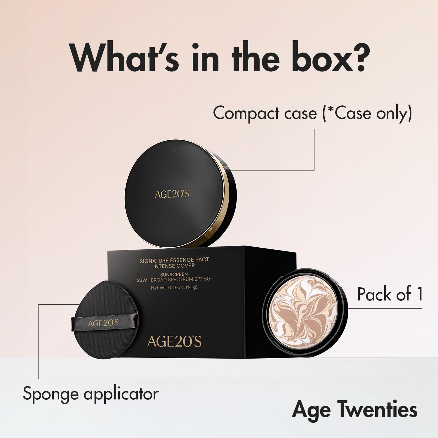 AGE 20's – SPF50+ intégré pour une protection solaire au quotidien.