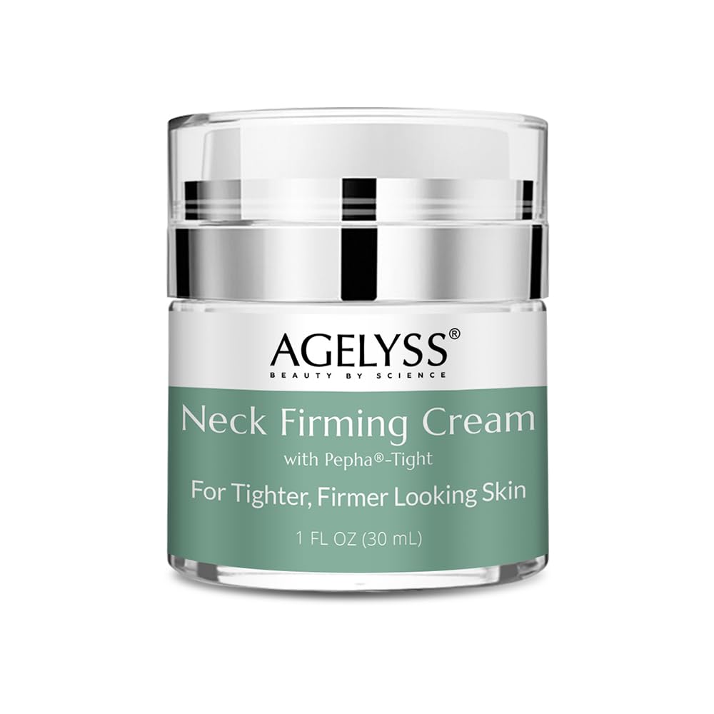 Agelyss crème-relief-cou, flacon pratique pour une application ciblée.