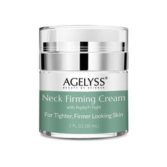 Agelyss crème-relief-cou, flacon pratique pour une application ciblée.