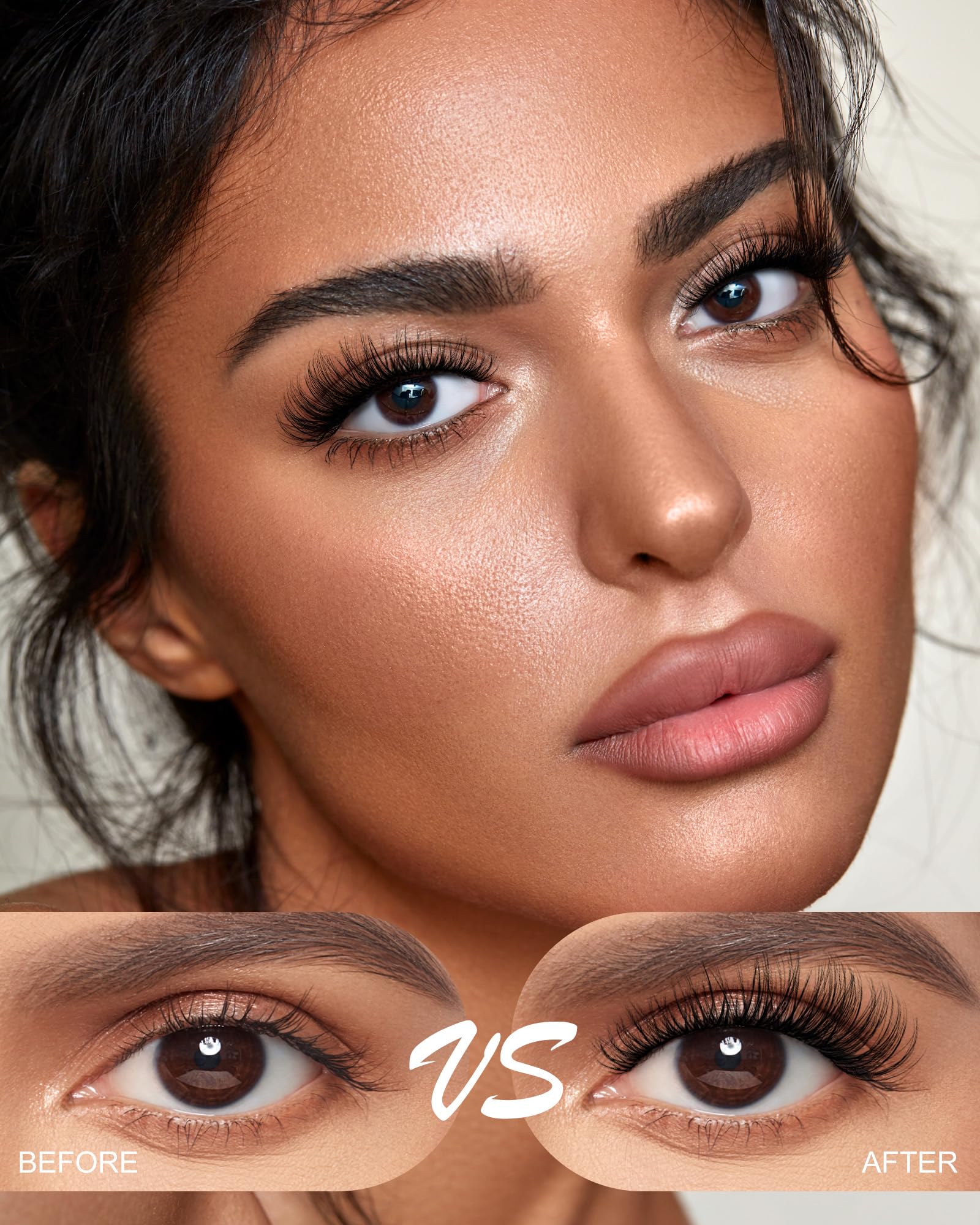 AGGRAD Magic Lash Clusters – effet ailes légères pour un regard délicat.