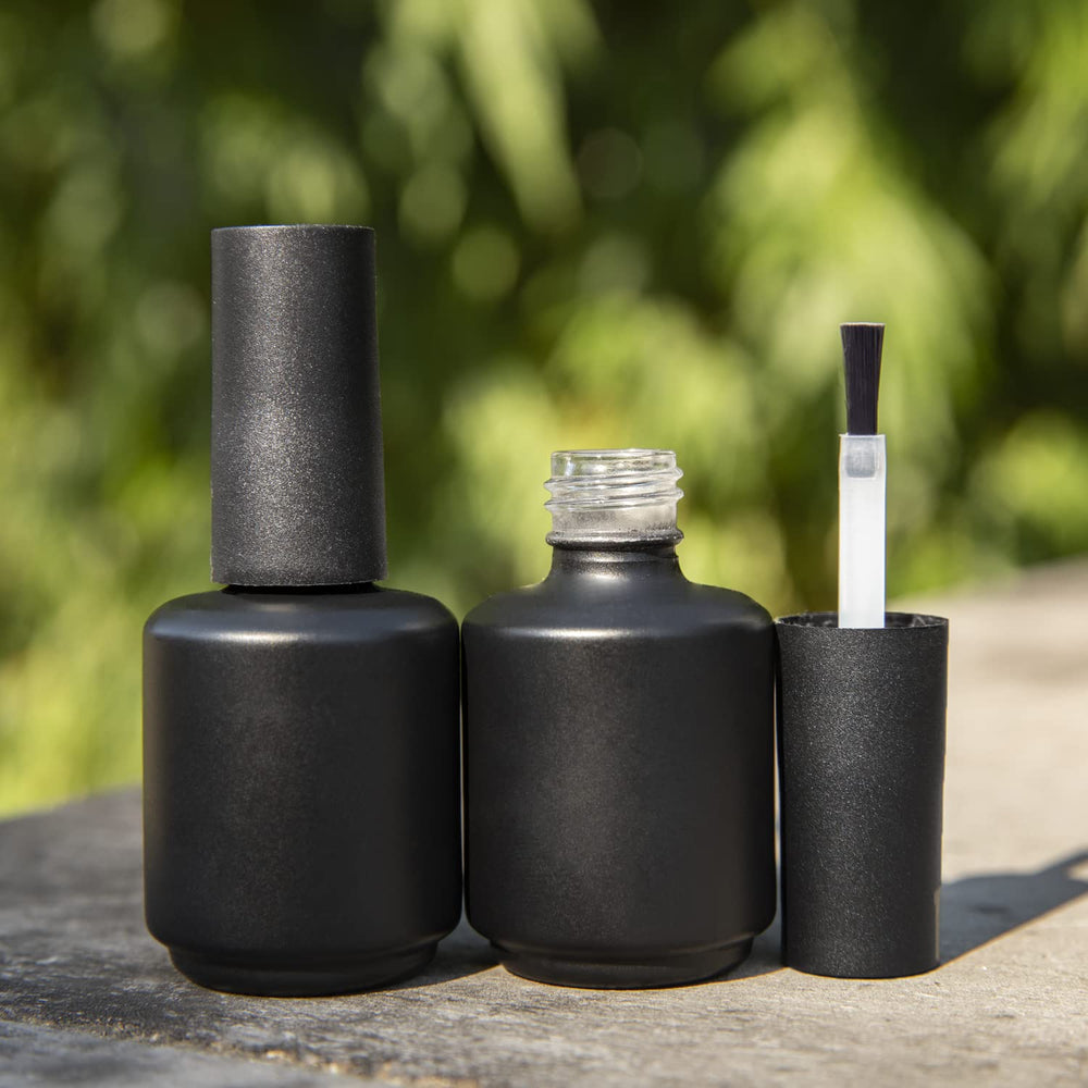 Agidea kit création-vernis 15ml noir-matte, parfait pour tester de nouvelles textures