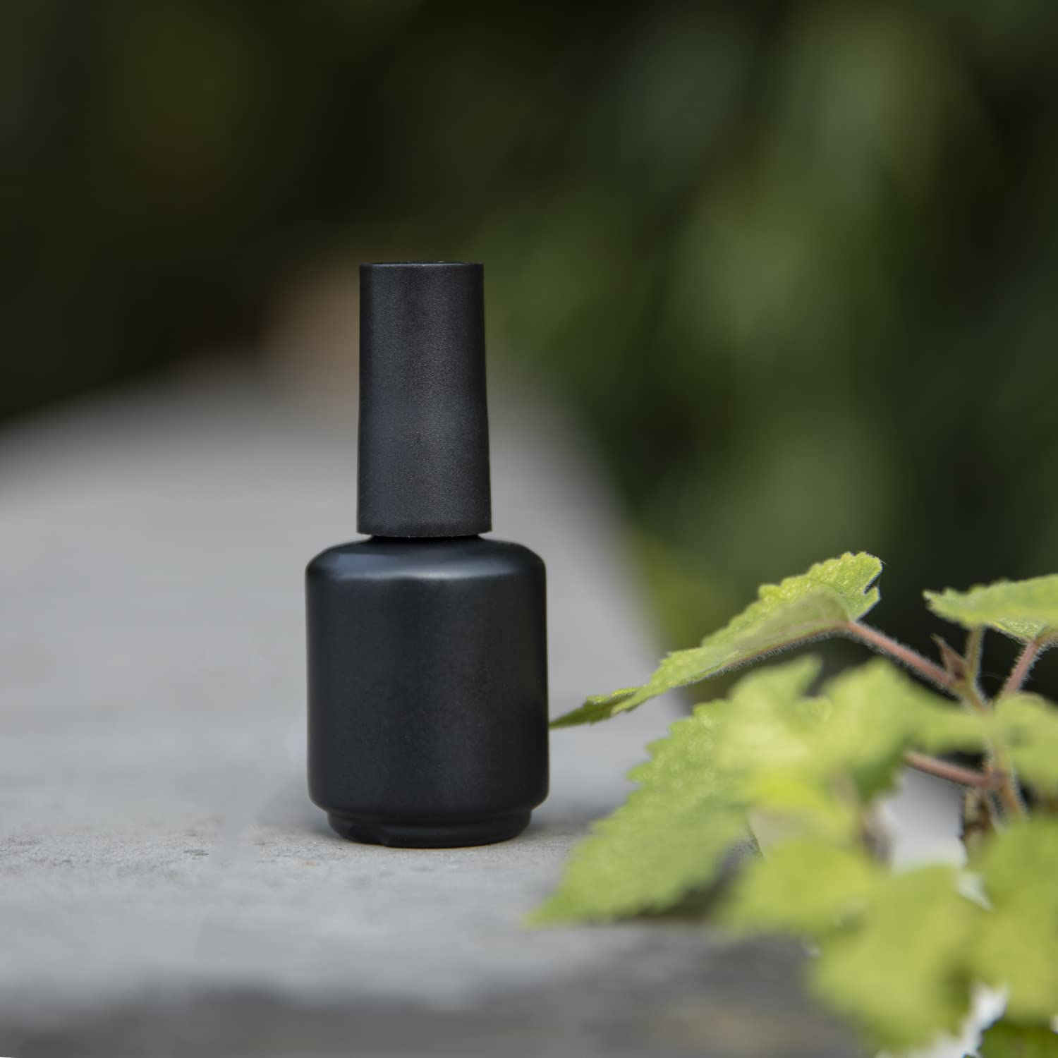 Agidea pack-portable-vernis 15ml noir-matte, léger à transporter