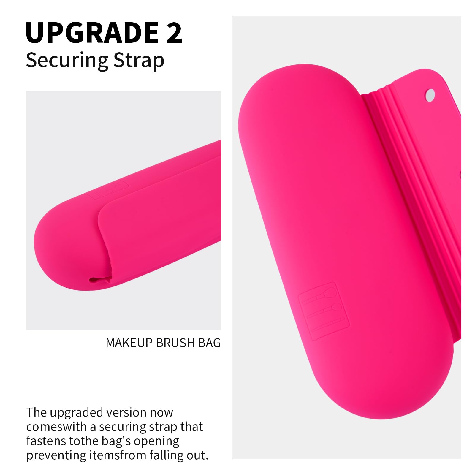 AGIKET materiau silicone doux offre une surface agréable et durable pour vos pinceaux.