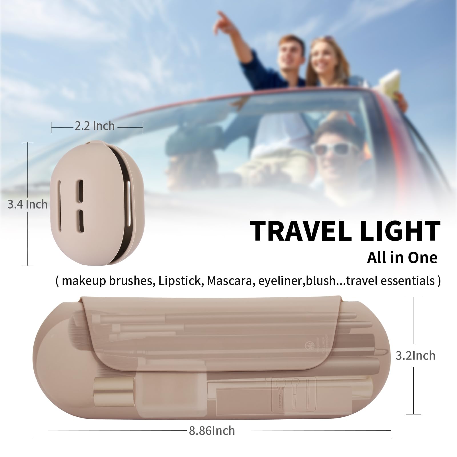 AGIKET matériau silicone doux et résistant noix, léger et durable