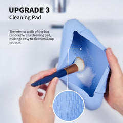 AGIKET silicone doux et durable protège les pinceaux en déplacement.