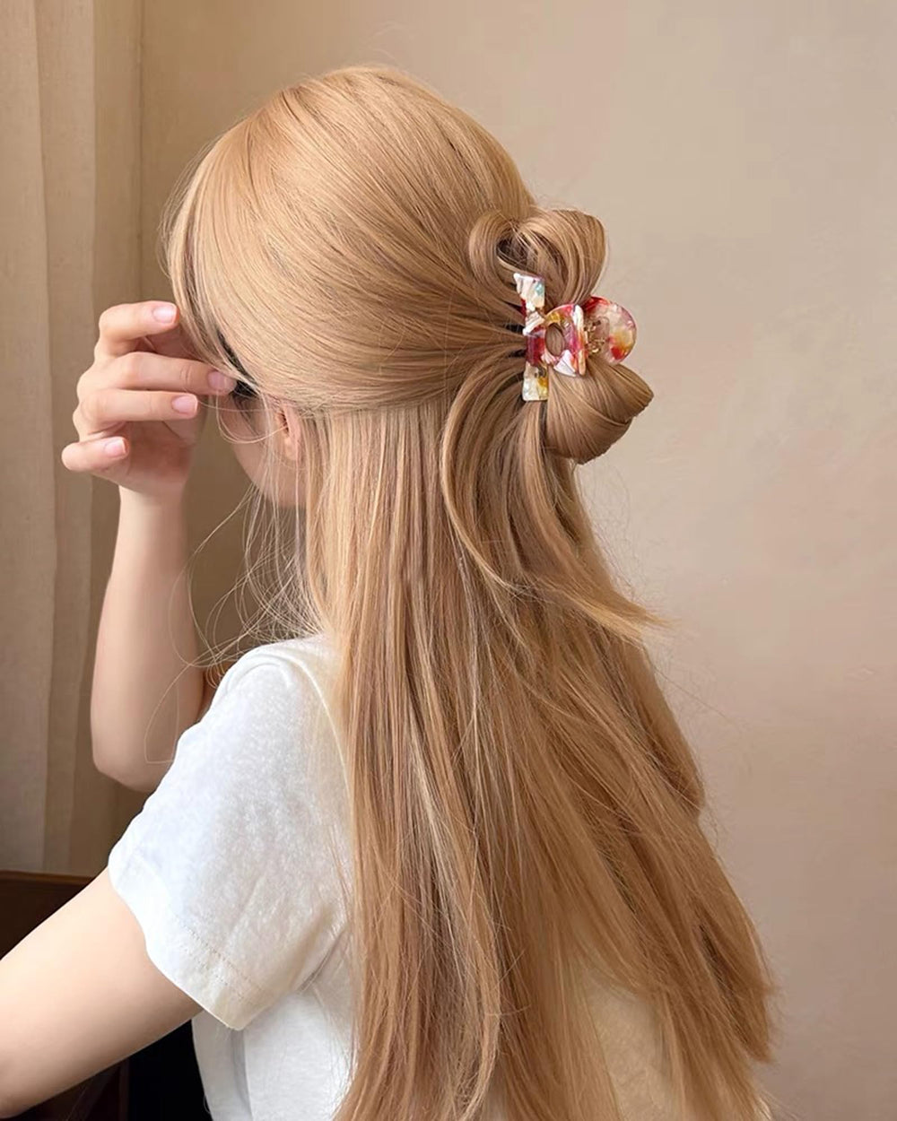 Pinces Agirlvct rose 2,4 po : efficacité et style pour demi-queue