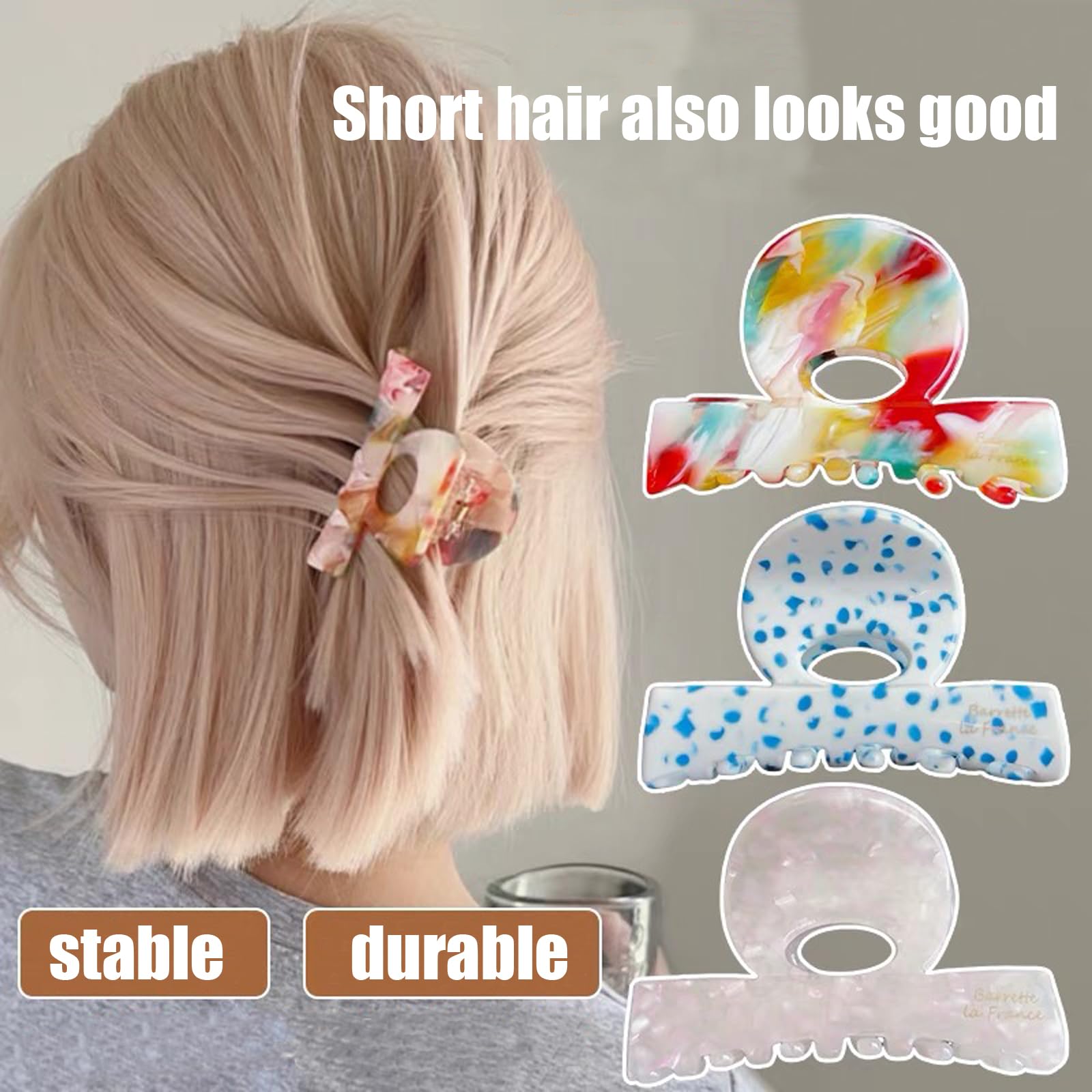 Pince à cheveux Agirlvct petite taille : parfaite pour cheveux fins