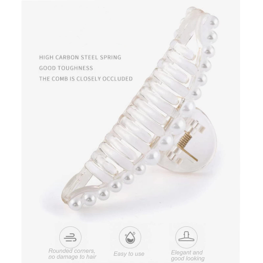 Agirlvct pince cheveux moyenne-longue, polyvalente pour diverses coiffures.
