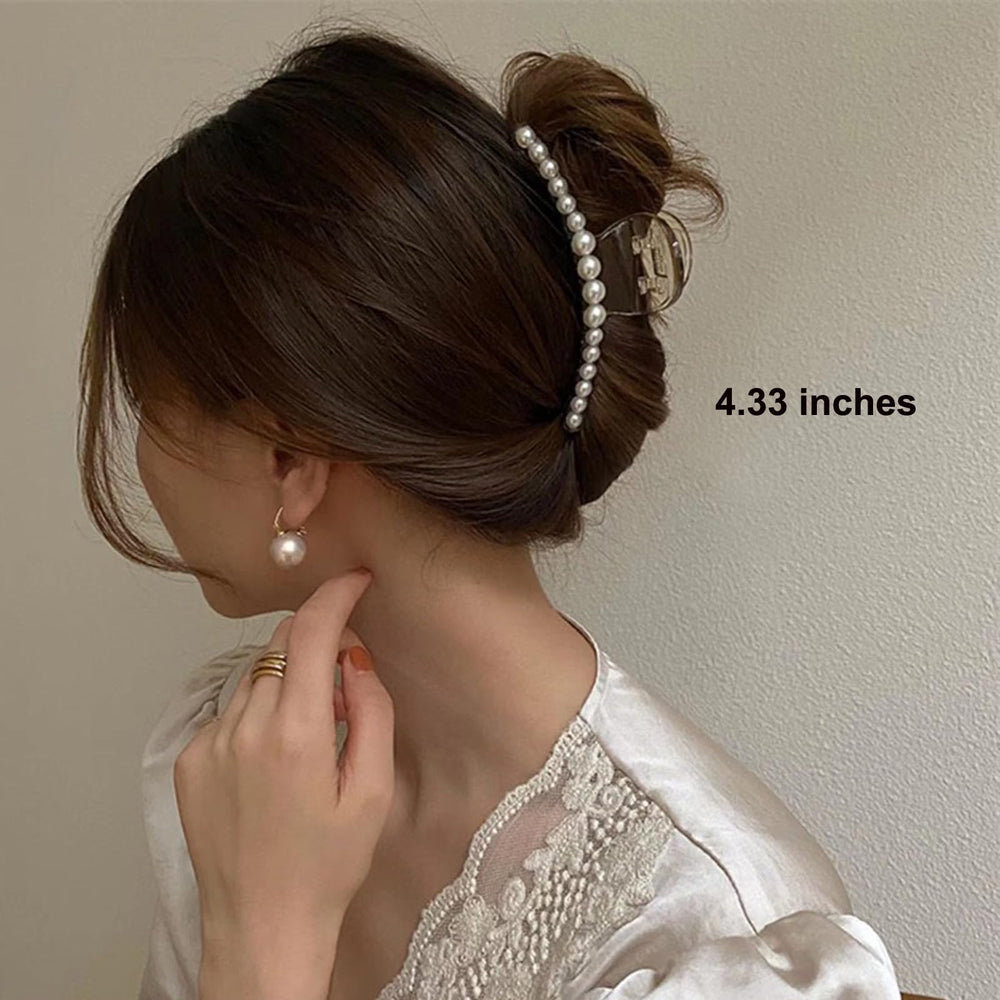 Agirlvct pince cheveux longue, prise ferme pour cheveux volumineux.